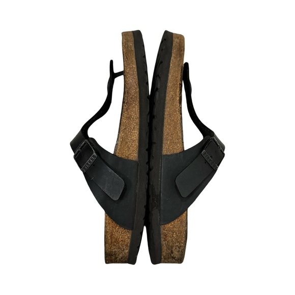 Birkenstock Gizeh Black Leather Thong Sandals EU 40 US Woman’s 9 - 9.5 - Picture 7 of 11